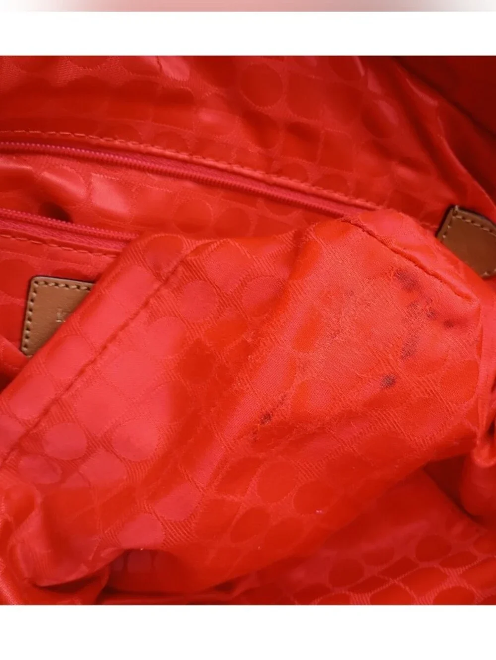 Kate Spade New York Charlie Snow Mass Quilted Puffer Shoulder Bag Bronze Leather